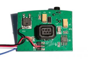 Wired PCB, front